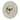 Round layered frame in white
