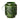 Aura Enamel Iron Lantern | Green Finish