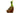 Decorative duck sculpture with green and brown colors on a white background