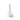 Arte Italica & Crown Linen Designs - Scavo Rose Petal Candle Holder Shown with candle