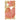 Caspari Sea Fans Guest Towel in Coral