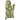 Fern & Frond Oven Mitt features white botanical print against a green background