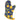 Lemons Oven Mitt features yellow lemons and green leaves against a blue background. It’s trimmed in yellow.