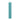 Caspari Duet Crown Candles 10” | Turquoise