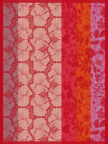 Le Jacquard Francais Cottage Pink Tea Towels