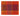 Red and orange placemat