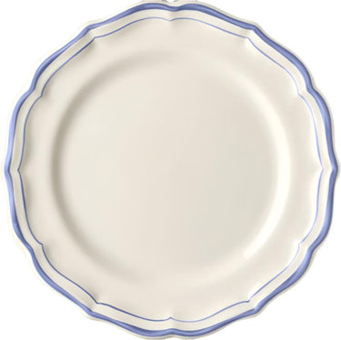 Gien Filet Bleu Dinner Plate
