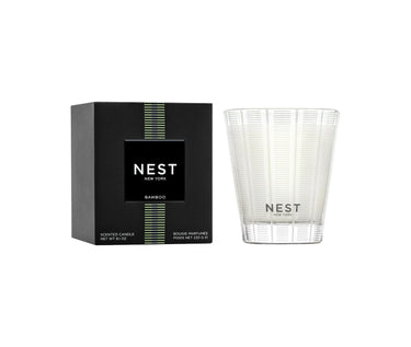 NEST New York candle and packaging on a white background