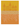 A yellow and orange tea towel with a pattern of illustrated oils and their bottles, and a woven label at the bottom for hanging.