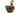 Decorative duck figurine with green head and brown body on a white background