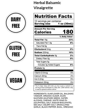 Herbal Balsamic Vinaigrette