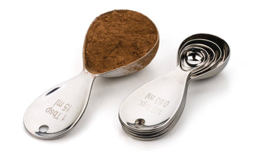 Stainless Steel Teardrop Measuring Spoon Set