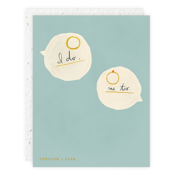 I do Me Too Wedding Card