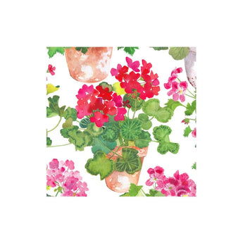 Trailing Geranium Cocktail Napkins