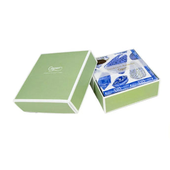 Coquillage Blue Cocktail Napkin Box