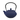Urban Tokyo - Blue Hobnail Design 44oz Cast Iron Tea Pot (1/6)