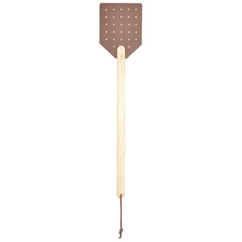 Wood and Artificial Leather Fly Swatter