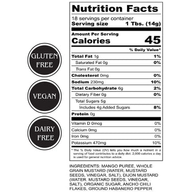 Mango Habanero Mustard