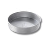 8 Inch Round Cake Pan From USA Pan. Bottom of cake pan has subtle ridges to help with baking