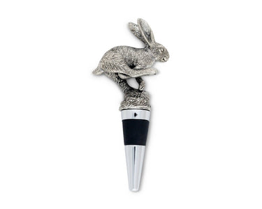 Pewter Bunny Wine Bottle Stopper