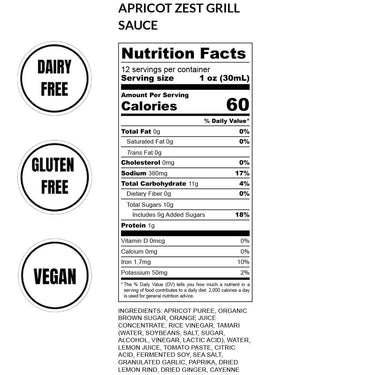 Tait Farm Foods - Apricot Zest Grill & Sauté Sauce