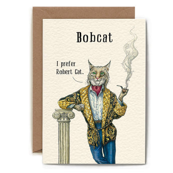 Hester & Cook - Stationery - Bobcat Card