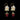 Michael Michaud Strawberry and flower drop earrings
