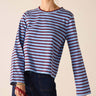 Mariner T shirt by MERSEA in Plum Berry