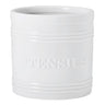 Everyday White Bistro Utensil Crock