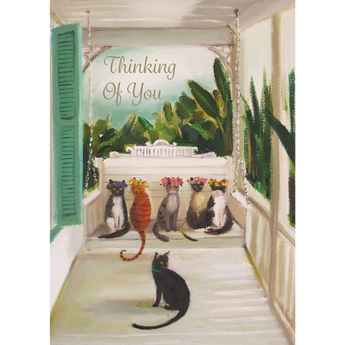 Thinking Of You Tomcat Card