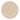 A round beige placemat with a subtle woven texture, decorated with a border of white snowflakes of varying sizes, shown on a solid white background.
