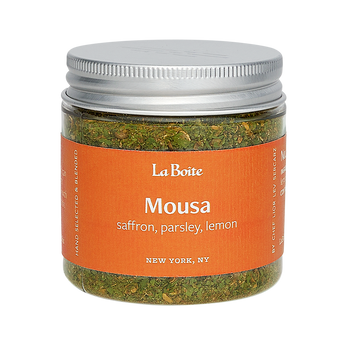 La Boîte - Mousa Spice Blend - saffron, parsley, lemon