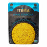 Packaging of Mina Pearl Couscous with Turmeric & Ginger on a white background