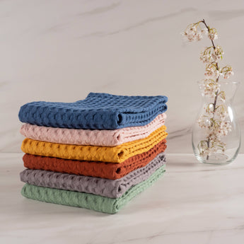 Jumbo Waffle Kitchen Towel Collection