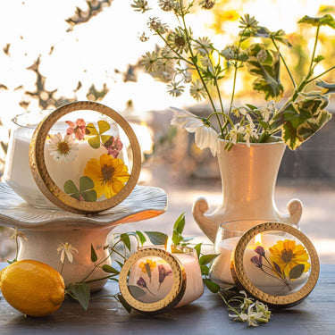 Medium Botanical Candle Jar | Lemon Blossom + Lychee