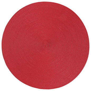 Now Designs by Danica - Disko Chili Red Round Placemat