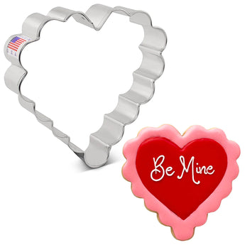 Scalloped Heart Cookie Cutter