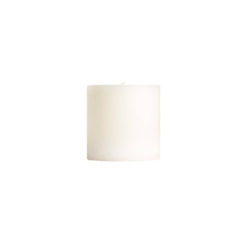 Stark White Unscented Pillar Candle Collection