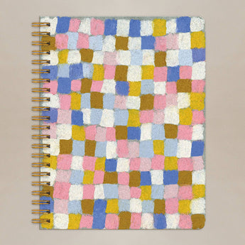 Pastel Weave Big 8.5x11 Notebook