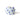 Iris Blue Large Round Vase
