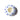 Iris Blue Large Round Vase
