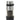 Stainless steel accented pepper grinder with comfort grip bottom and adjustable top from coarse to fine.