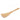 Wooden spatula on a white background