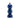 Addison Ross Mini Bobbin Salt/Pepper Grinder in Navy