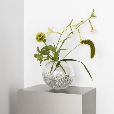 Detail Orrefors Carat Crystal Vase Large pictures with flowers