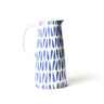 Iris Blue Drop Pedestal Pitcher