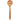 Olive Wood Curved Spoon