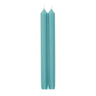 Caspari Duet Crown Candles 10” | Turquoise