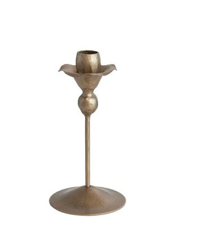 Brass Flower Petal Taper Holder