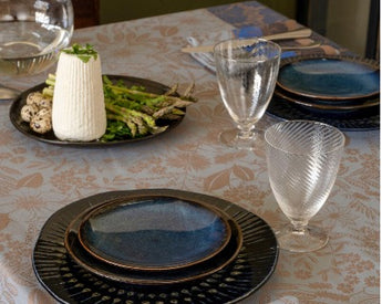 Cottage Blue Tablecloth